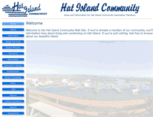 Tablet Screenshot of hatisland.org